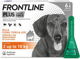 FRONTLINE Plus Flea & Tick Treatment for Small Dogs - 6 Pipettes