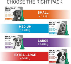 Flea & Tick Treatment for Medium Dogs - 6 Pipettes